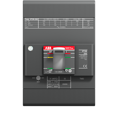 XT3S 250 TMD 200-2000 3p F F