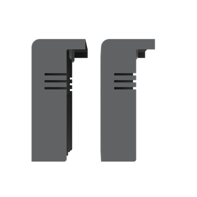 LTC XT5 3p TERMINAL COVERS LOW 2pcs